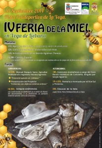 Cartel de la Feria de la miel